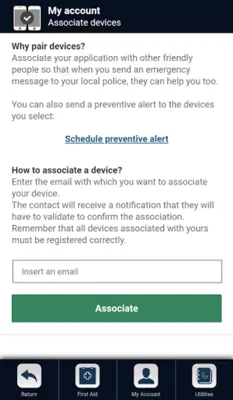 Citizen Security - L`H android App screenshot 1